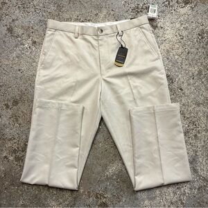 Greg Norman Collection Men's Light Beige Chinos 34x32 NWT